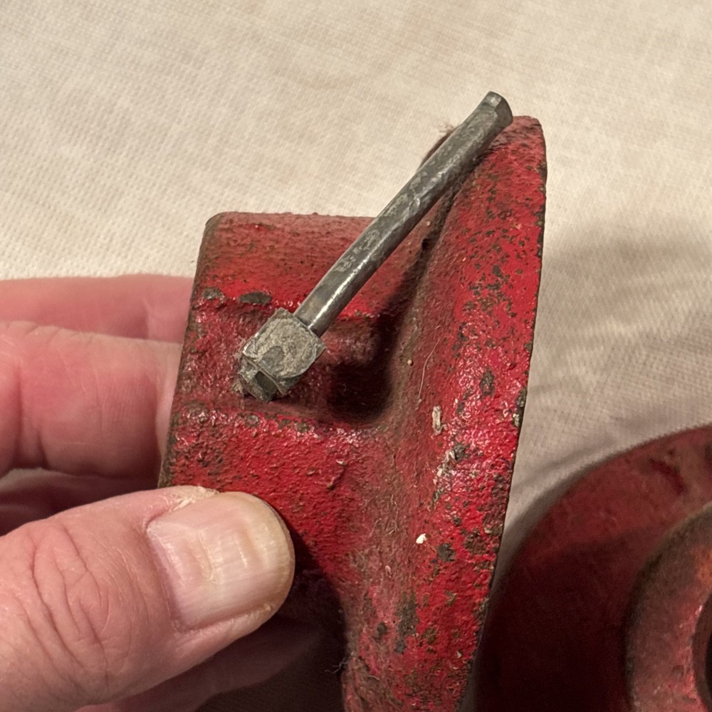 Vintage Pair York Barbell Bar Collars