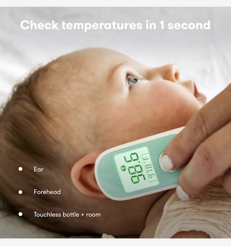 FridaBaby Forehead Thermometer - White
