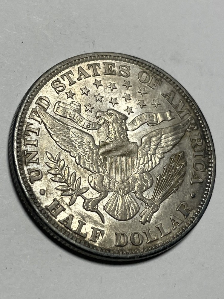 1898 P Barber Half Dollar,