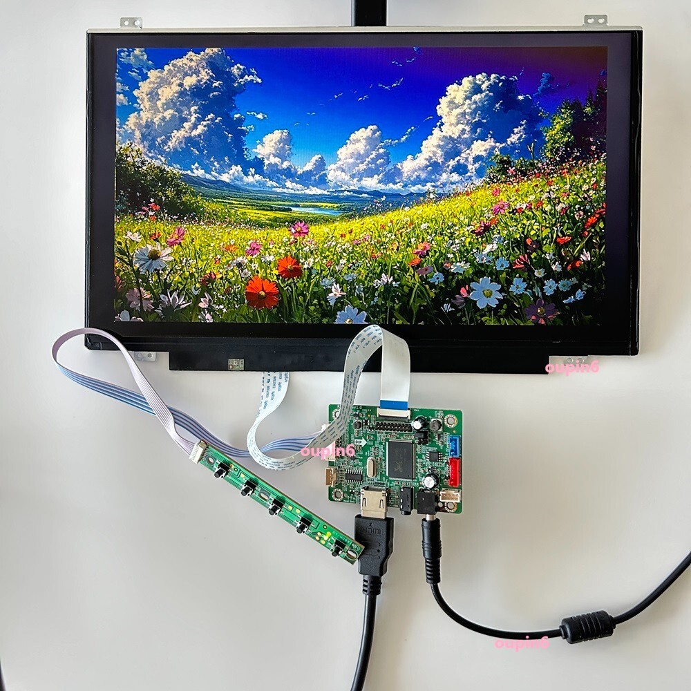 13.3" panel 1920X1080 IPS Screens FHD LED DIY + MINI Controller board KIT HDMI