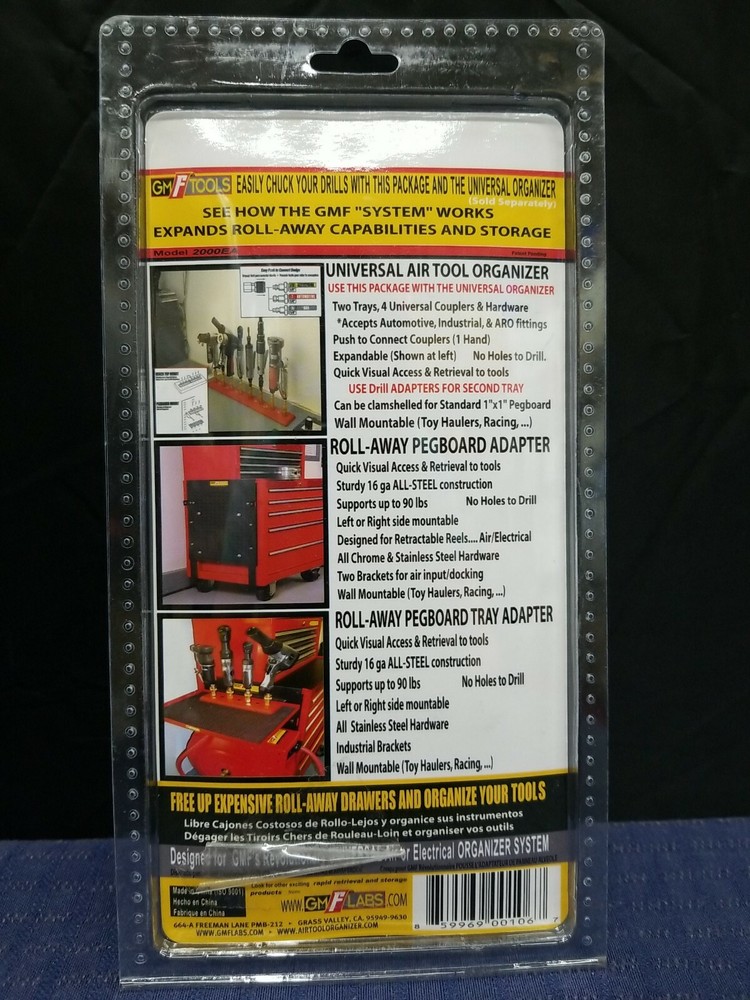 Universal Organizer Electric Drill Accessory GMF Labs