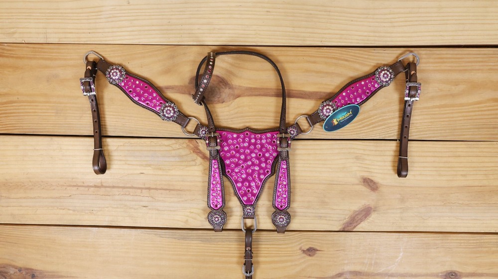 Headstall & Breast Collar Tack Set for Horse