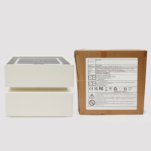 Smart Nightstand W/ Tri color sensor light+Wireless Charging+USB Bedside Table