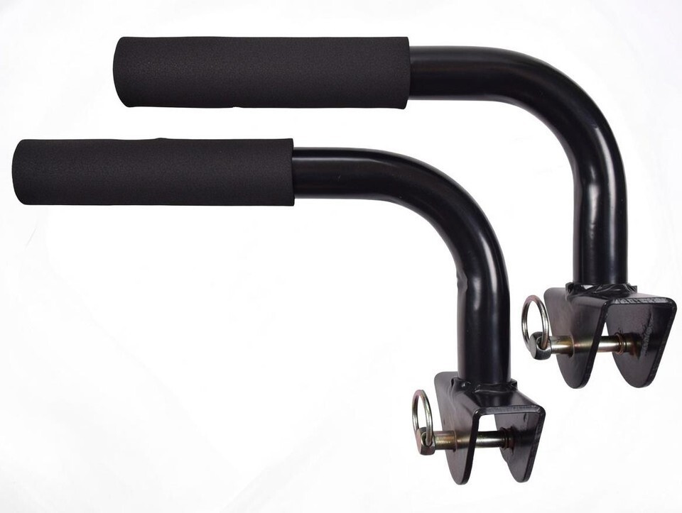 Total Gym Black Press-Up Bars with Pins