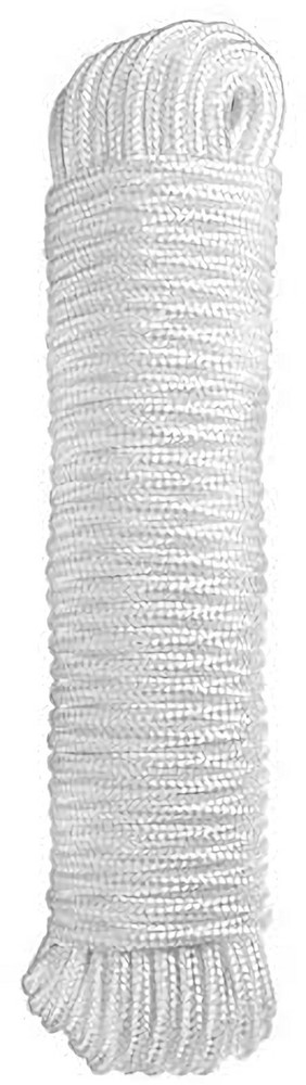 1/4 inch by 80 Feet Diamond Braid Polypropylene Rope I Multipurpose Flagline Rop