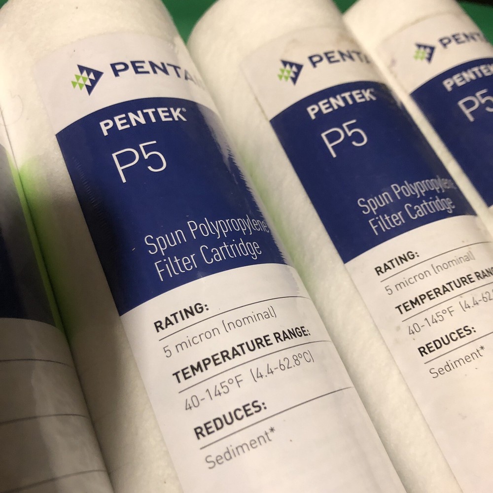 WATER FILTER Pentek P5 5 Micron Standard 10" x 2.5"  Spun  Sediment SEALED