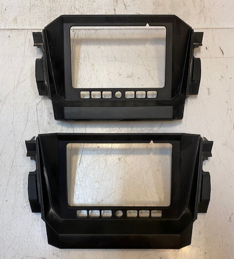 2 Quantity of Black Center Bash Panels for Polaris Razor 5455213 (2 Quantity)