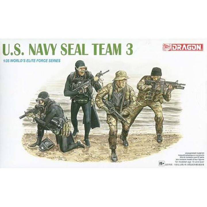 Dragon #3025 1/35 U.S. Navy Seal Team 3