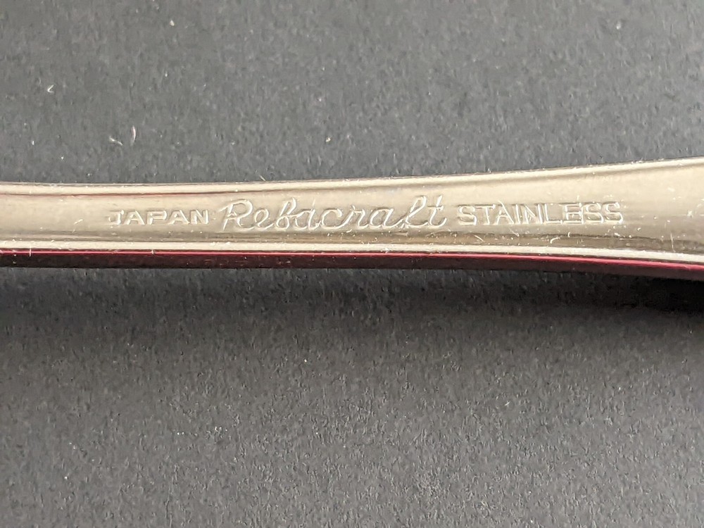 Reed &Barton Burnished Carriage 6 Stainless Tablespoon Rebacraft Flatware 7.3/8"