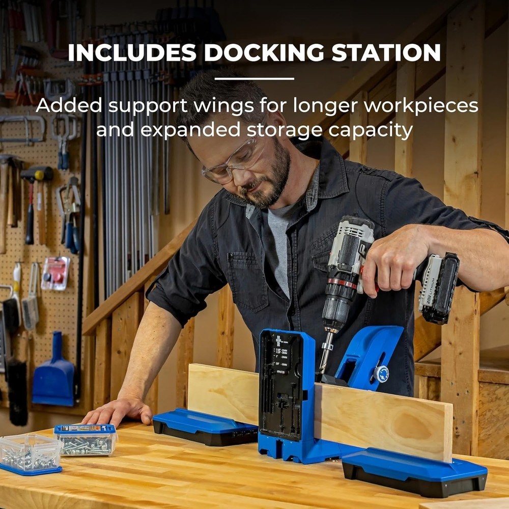 Pocket-Hole Jig 720PRO - Easy Clamping & Adjusting