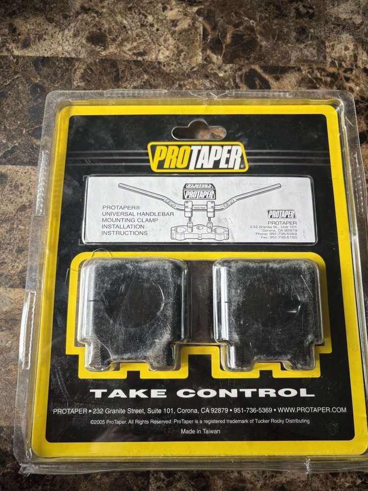 Pro Taper Universal Handlebar Bar Mount Kit Black - READ DESCRIPTION