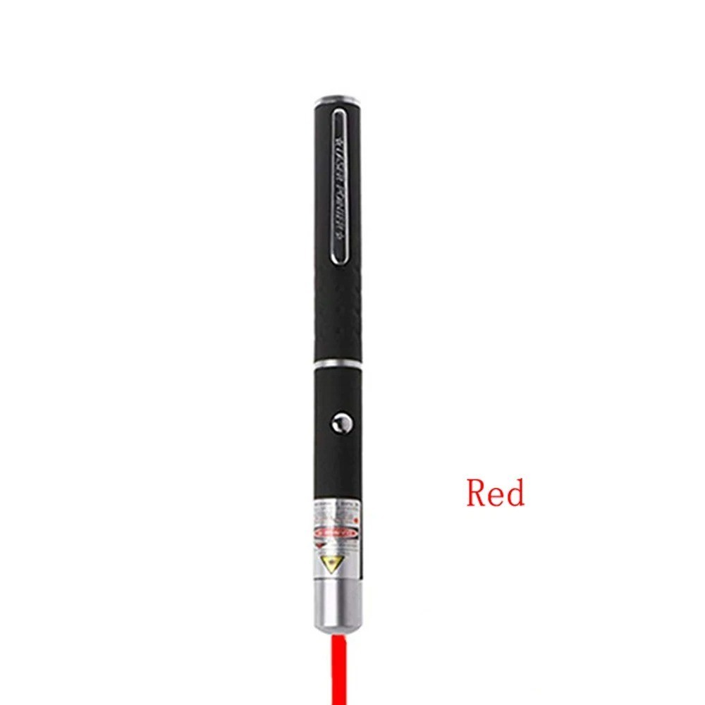 2-in-1 Cat Laser Pointer LED Torch USB Rechargeable Kitten Training Toy Keychain