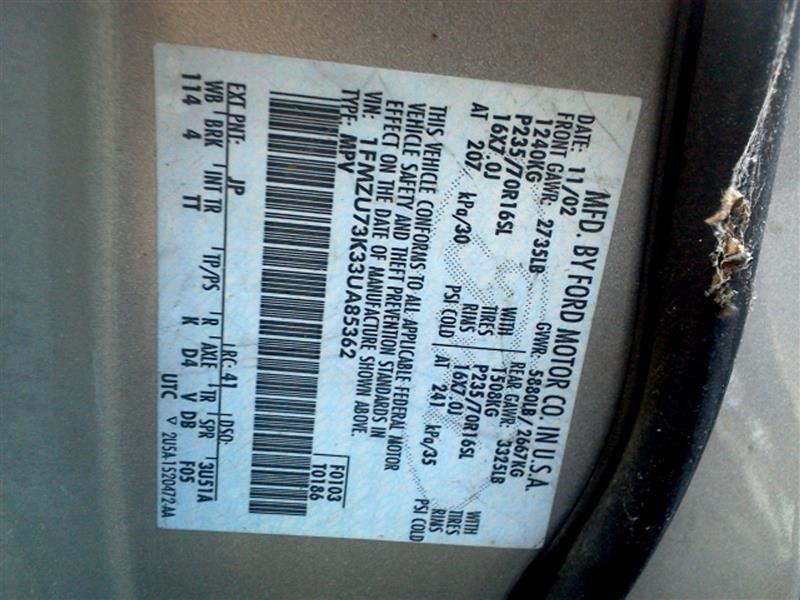 Control Servo Assembly Fits 03-05 AVIATOR 3192666