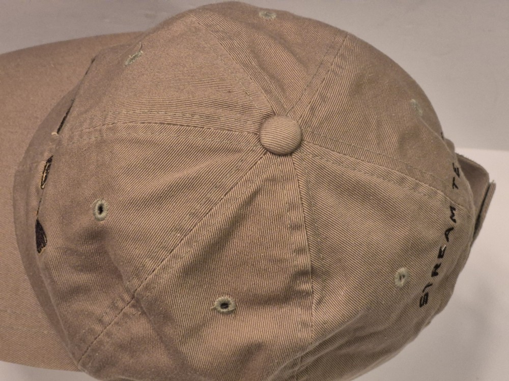 Fish Techs Embroidered Mens Fishing Ball Cap Hat