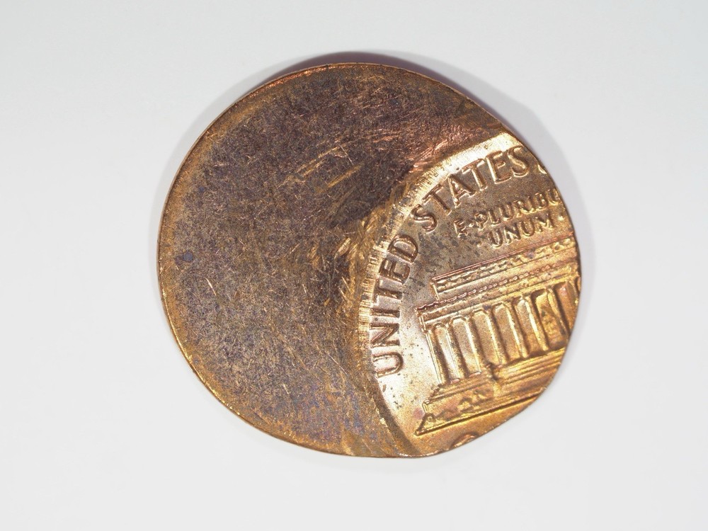 N/D, Lincoln Memorial Penny, Off Center, 65% O/C, Error