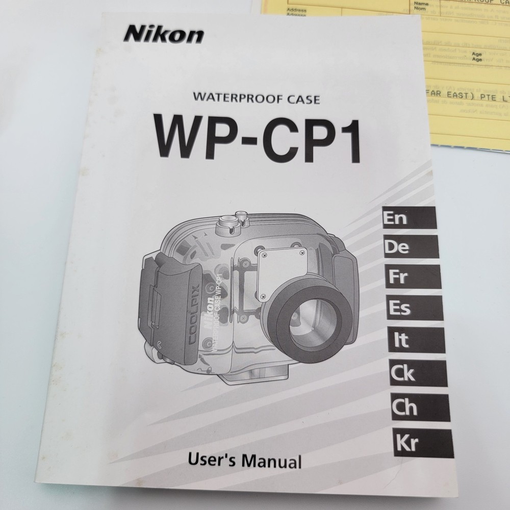 Nikon WP-CP1 Waterproof Case NEW L@@K