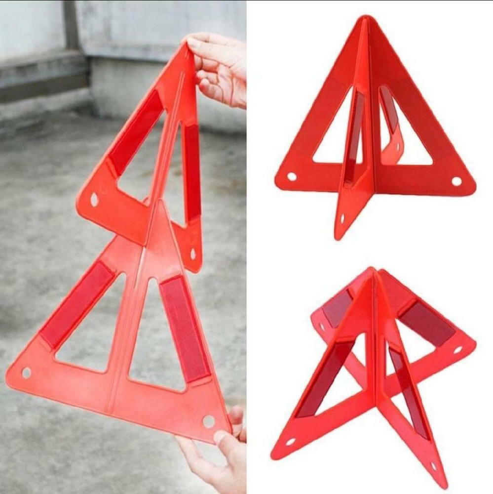 CAR Reflective triangle Warning Board Sign Triangle Emergency Road Safety