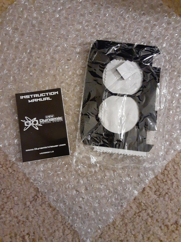 VR Headset Dynamic Virtual Viewer (DVV) Beginner Virtual Reality Headset See Des