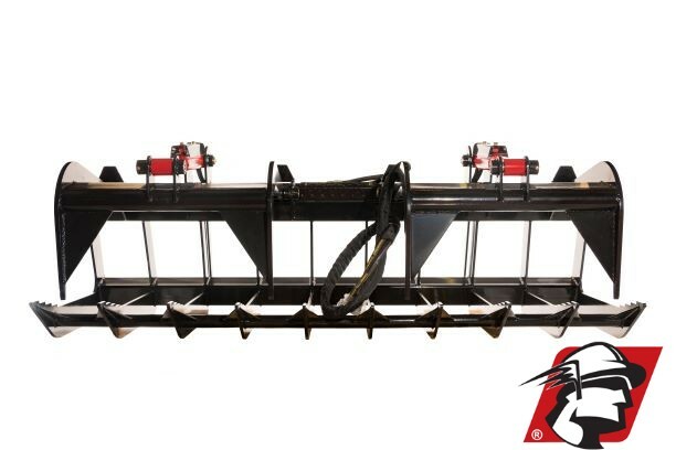 McLaren Root Grapple Bucket Heavy Duty Track Loader 66" Attachment for Case