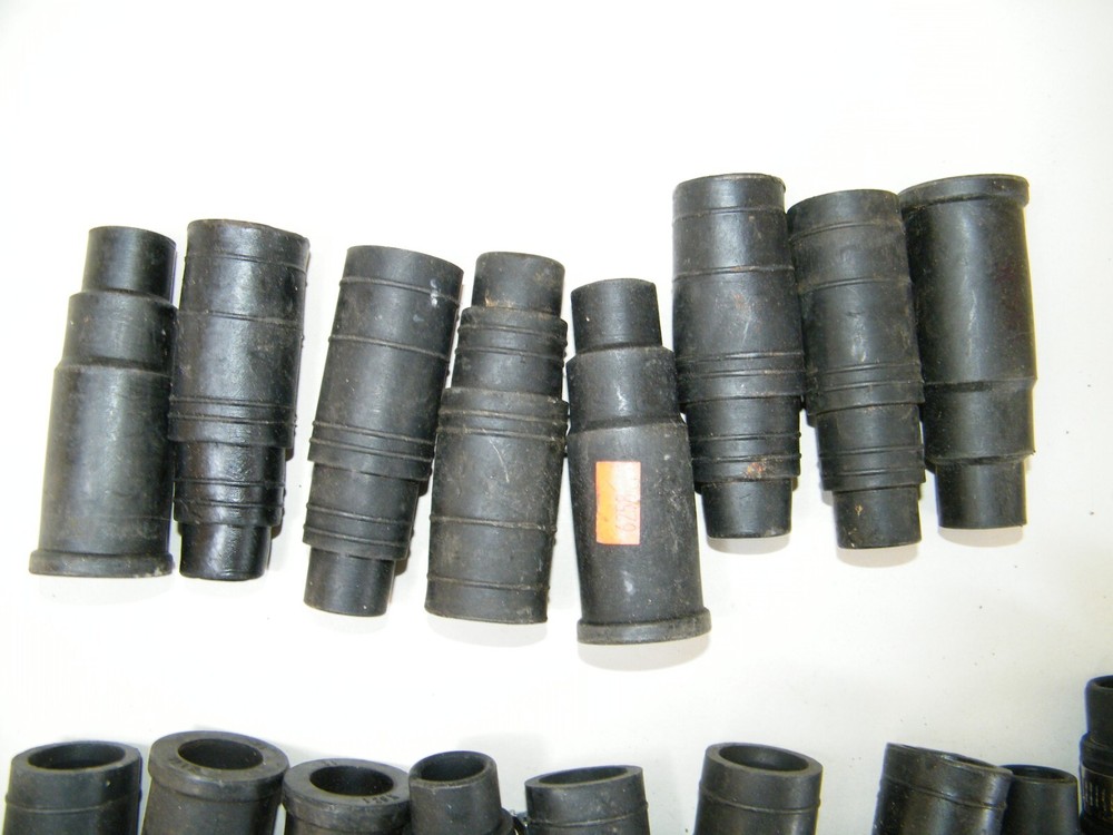 (34) DISHWASHER DISPOSAL CONNECTORS, RUBBER WITH STEEL CLAMPS