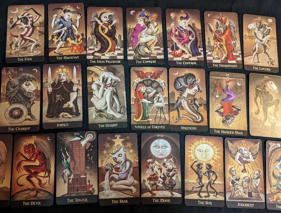 Deviant Moon Tarot Deck by Patrick Valenza