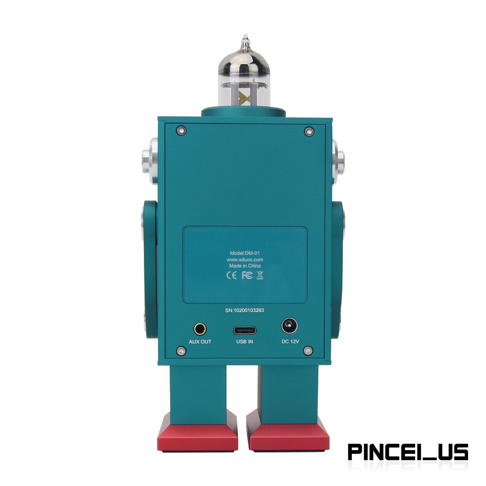 xDuoo DM-01 Robot-shape Cyber Audio Decoder Bluetooth5.4 HiFi For Windows/Linux