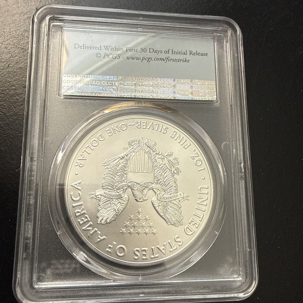 2017 PCGS MS70 American Silver Eagle First Strike Graded & Fast Shipping!!!