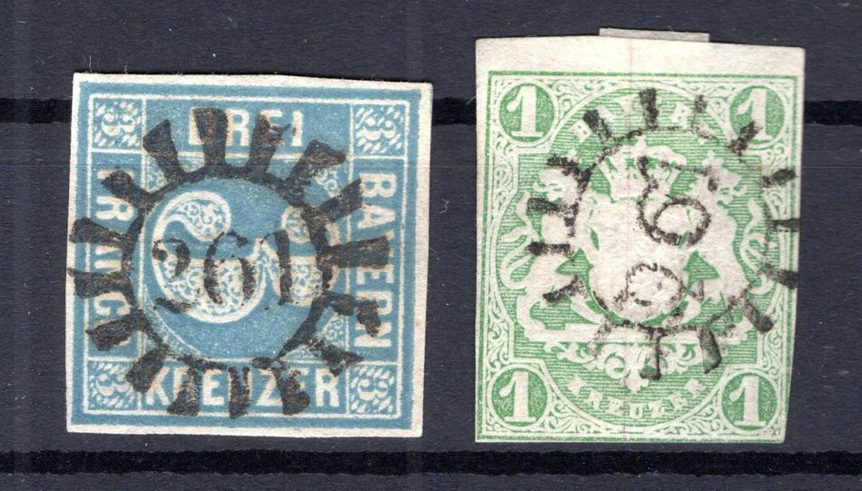 Bayern License Plate GMR 261 Types Gest. (B3017)