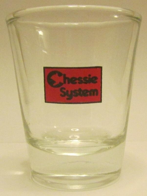 Chessie Systems 1½ Shot Glass