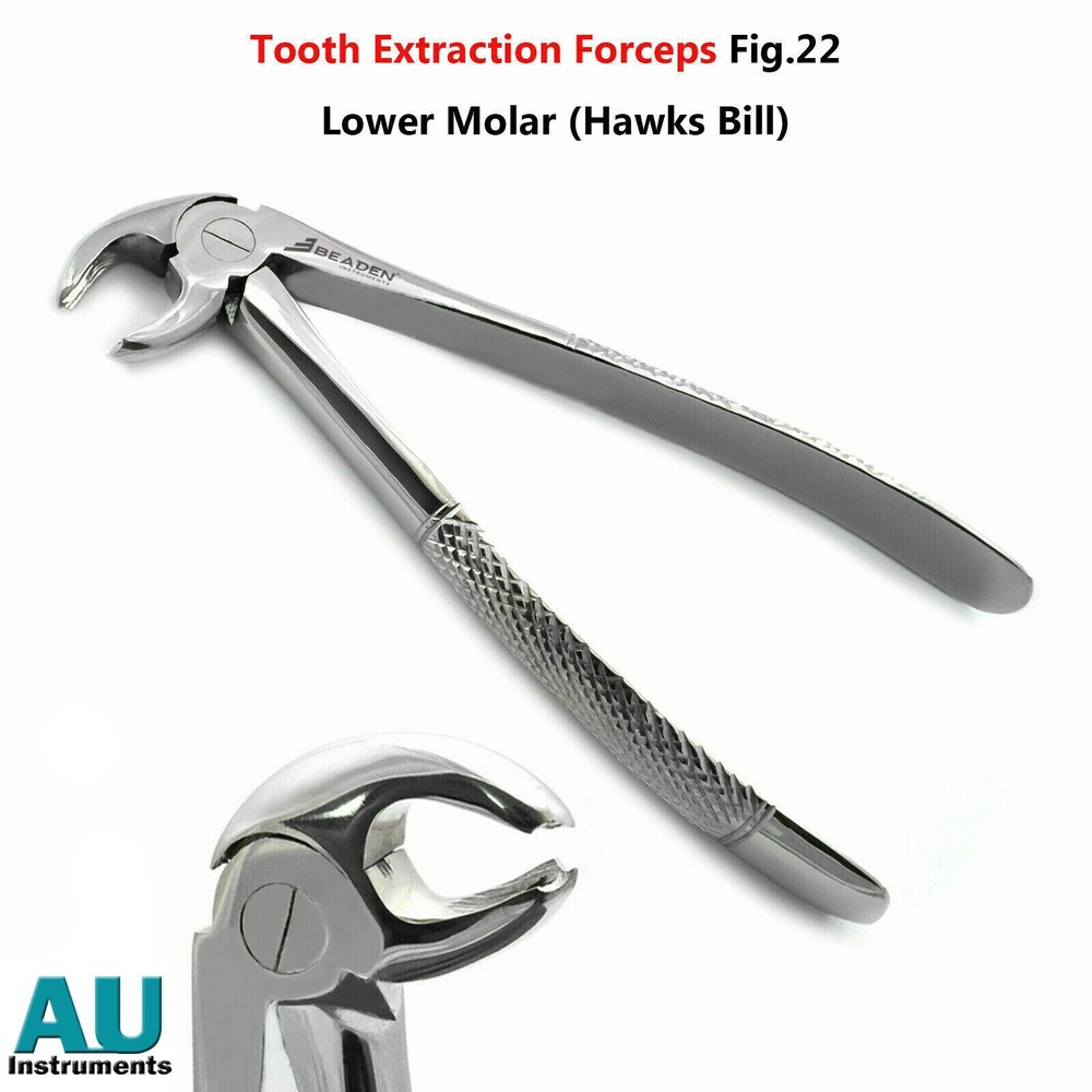 Dental Tooth Extraction Forceps Lower Molar Diagnostic Dressing Forceps Lab