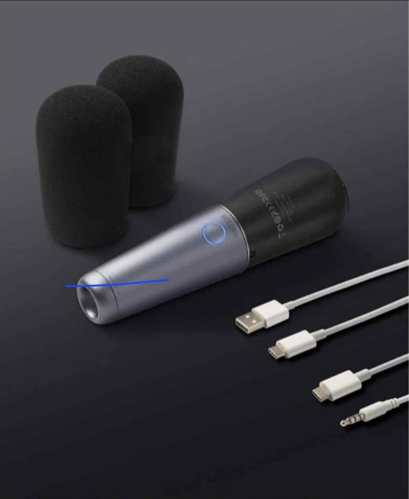 BOLDER Bluetooth Karaoke Microphone – Wireless 3-in-1 Speaker & Mic for iPhone &