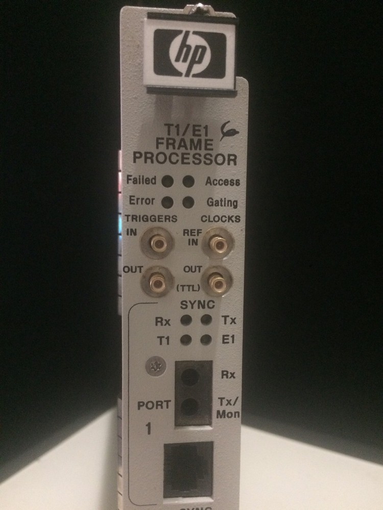 HP T1/E1 Frame Processor E4206A VXI Module