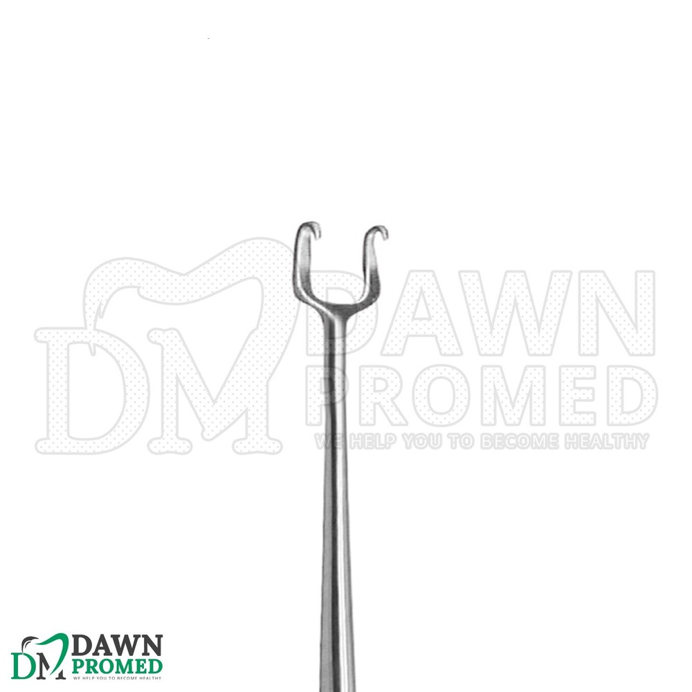 Joseph Skin Hook 12mm Double Sharp Prong 6.25" Retractor Surgical Instruments