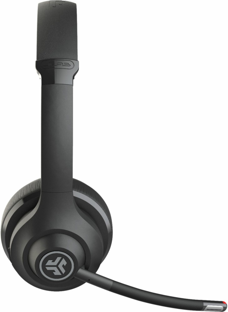 JLab - GO Work Wireless & Wired On-Ear Headset - Black