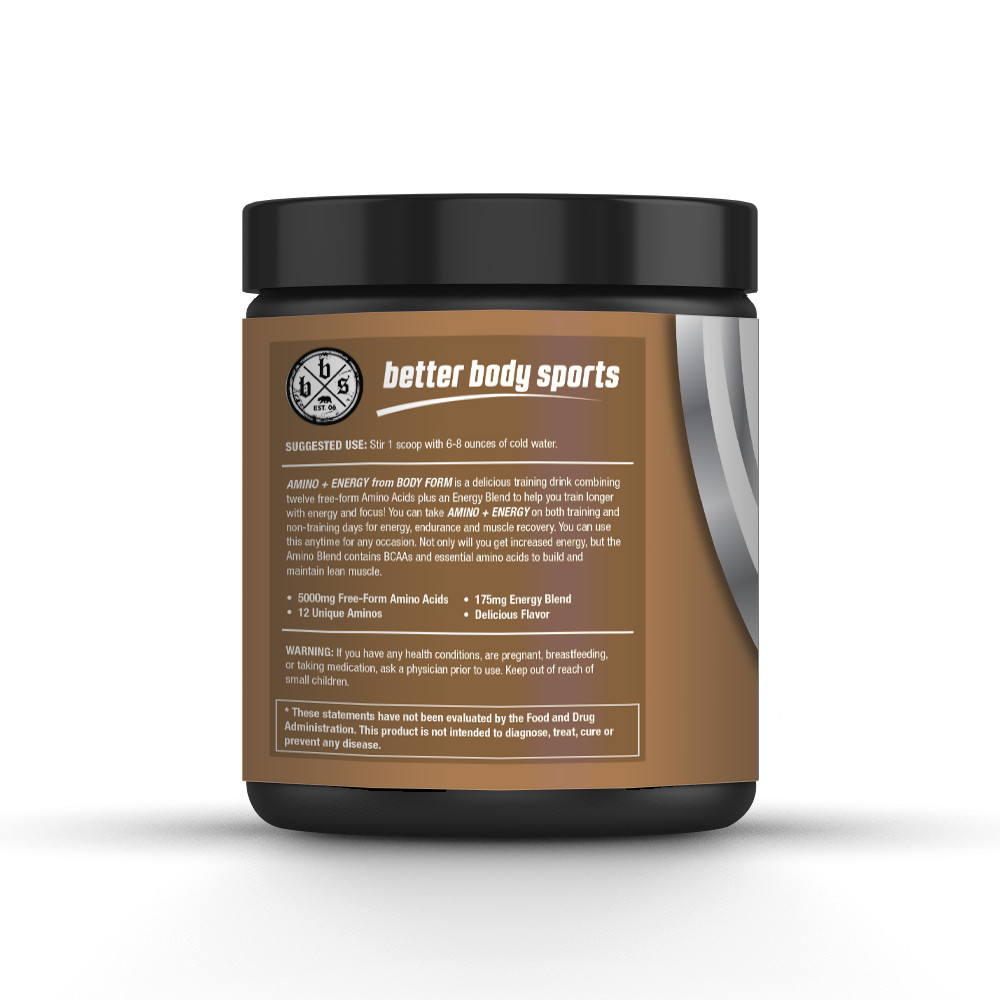 Bodyform Amino Energy - Raspberry Iced Tea (2 Pack) - 80 Total Servings