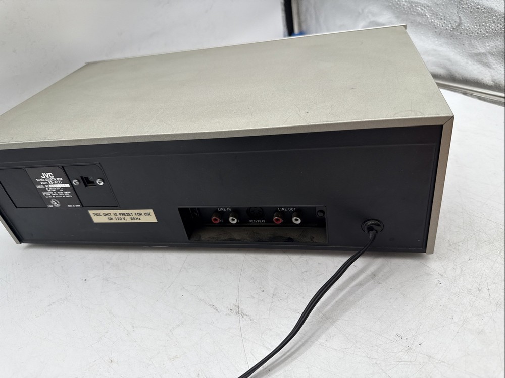 JVC KD-A22 Stereo Cassette Deck Tested