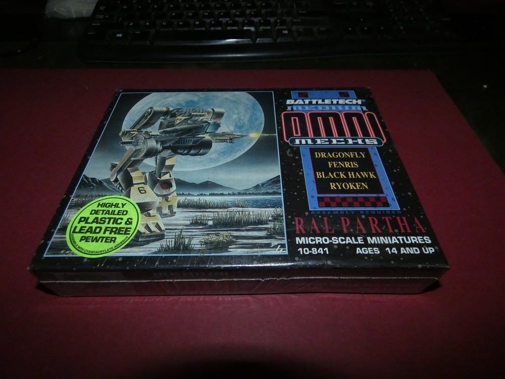 Ral Partha: Battletech 10-841: Medium Omni-Mechs Box set: Sealed