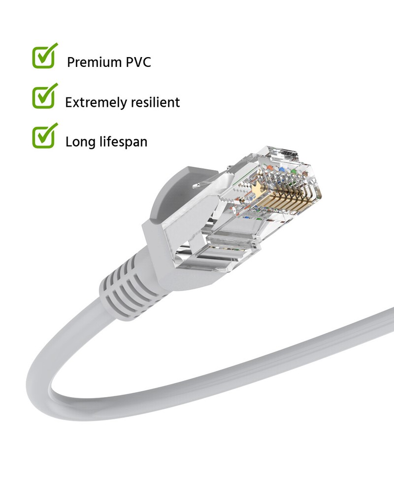 ANNKE 60ft 100ft CAT5E Ethernet Cable LAN RJ45 for Surveillance Security Camera