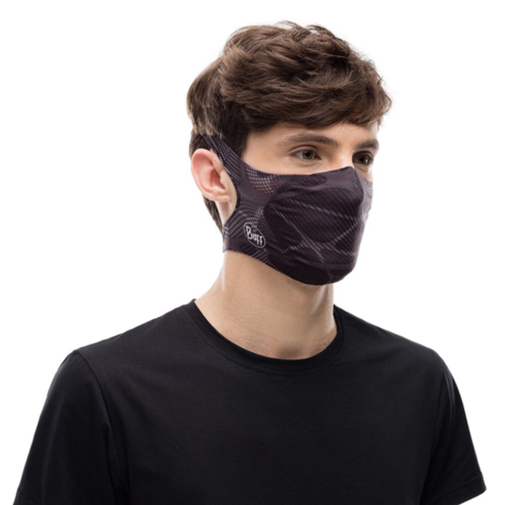 Buff Filter Mask Apex Black - Includes Mask + 5 Single-Use Filters