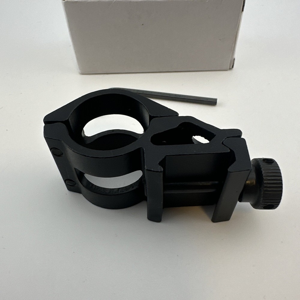 1" Offset Scope Ring 45 Degree with 20mm Rail Mount for Scopes Laser Flashlight