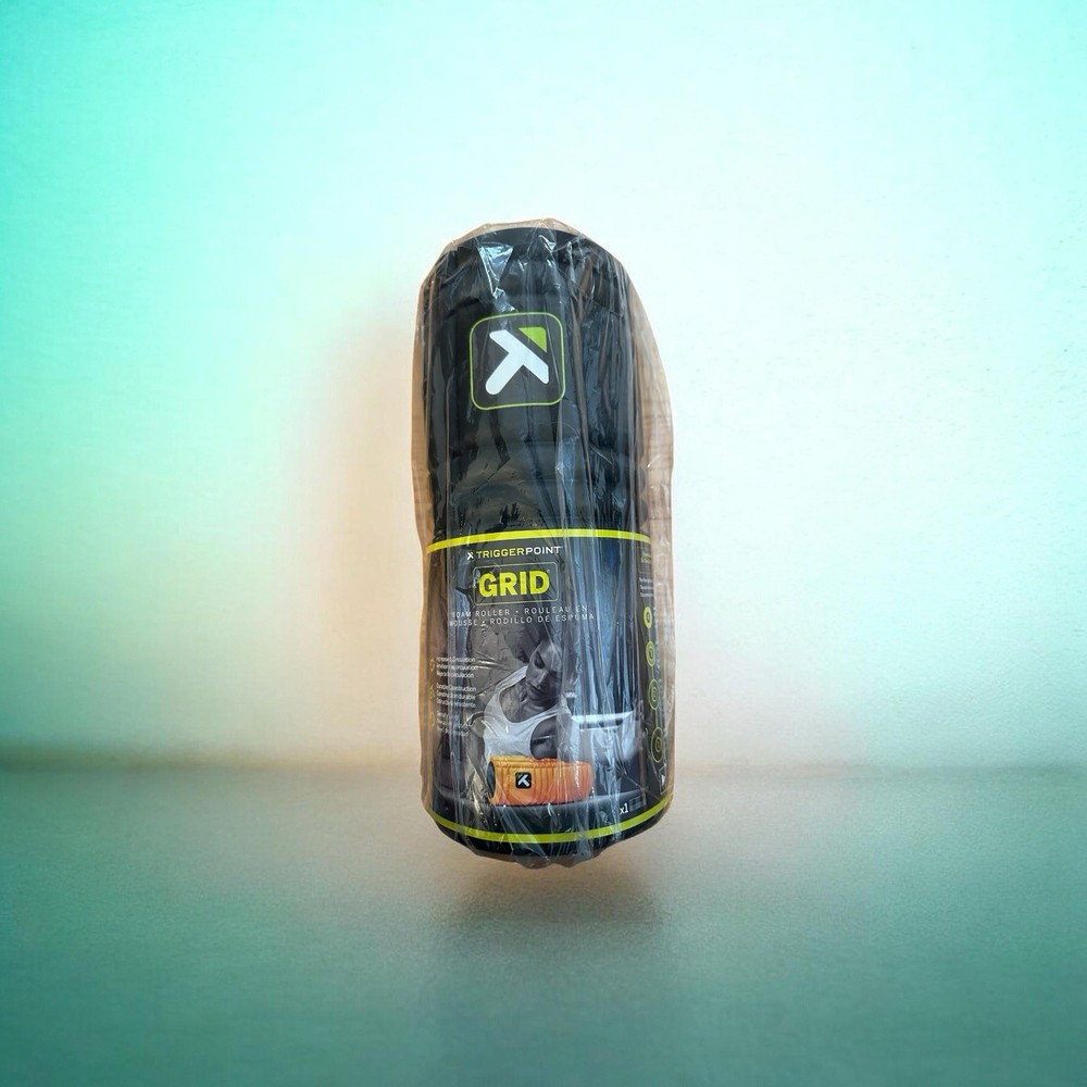 TriggerPoint Grid Foam Roller Deep Tissue Muscle Massage Black Green