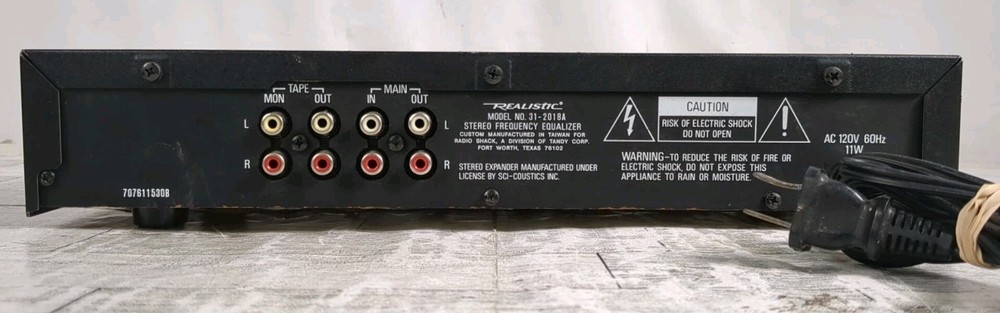 Vesta Fire MR-10 Personal Multi Track Cassette Tape Recorder - Untested