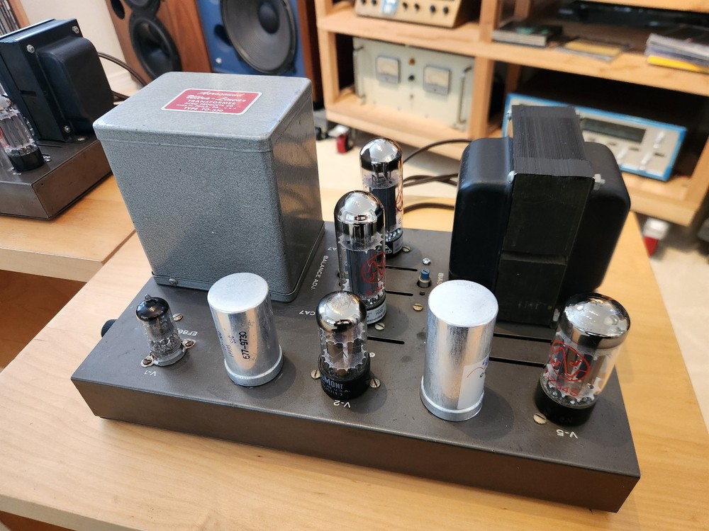 EICO HF-60 Monoblock Amplifiers