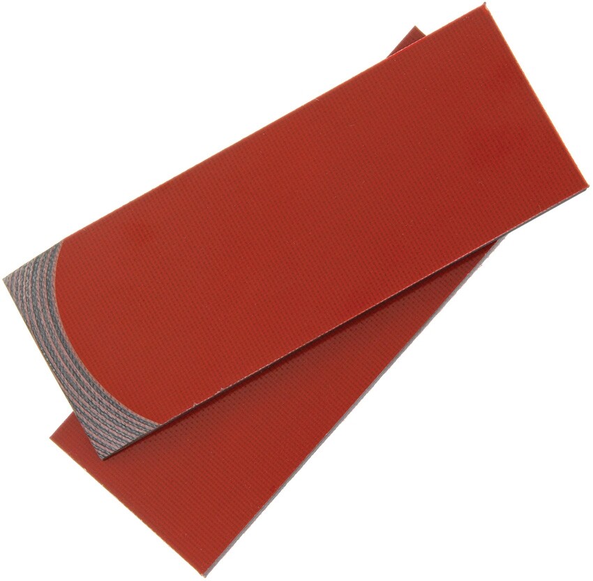 G10 Knife handle scales material blanks (2 pack) grips Red Black Knifemaking