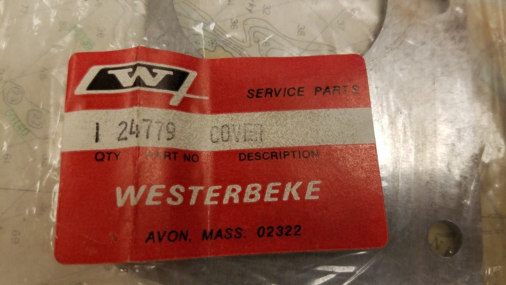 Westerbeke 024779 Cover,Manifold Front