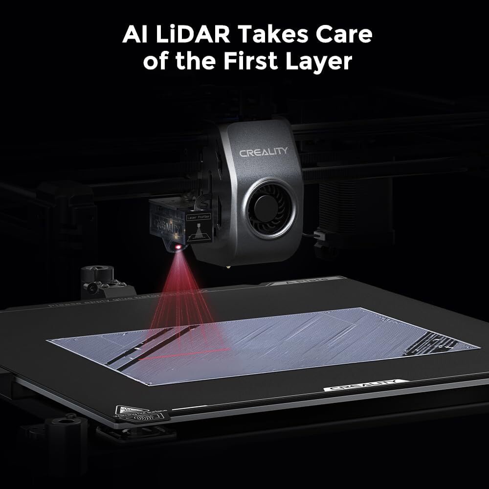 Creality K1 Max 3D Printer Smart AI Function 600mm/s Printing Speed Auto Level