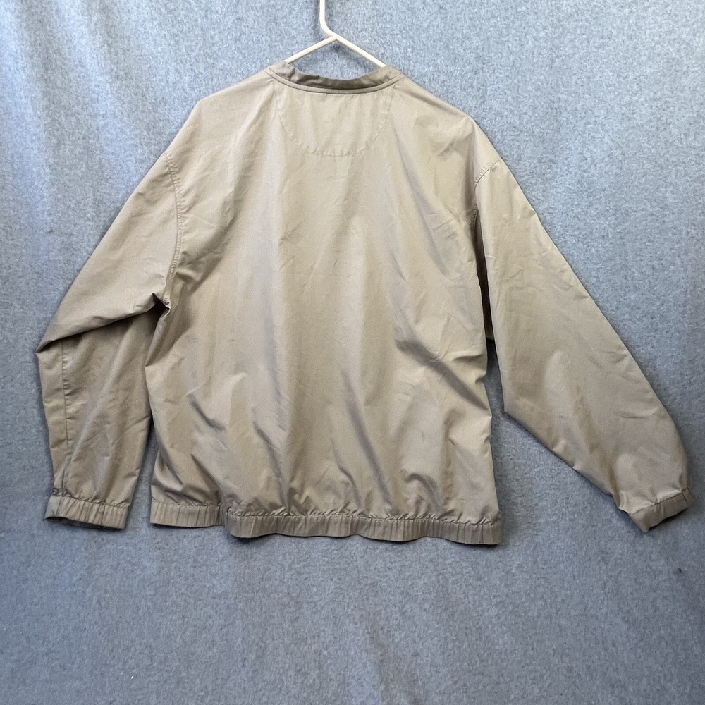 Nike Golf Jacket Mens Large Tan