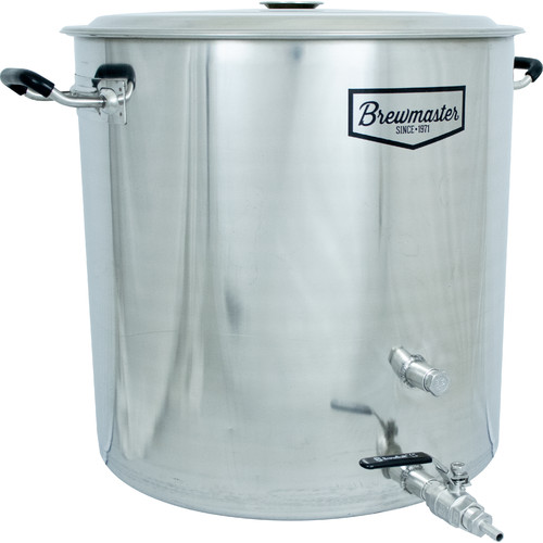 18.5 Gallon Brewmaster Stainless Steel Brew Kettle Homebrew