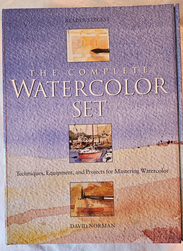 The Complete Watercolor Set With Techniques & Project Books Art Set Paint Set