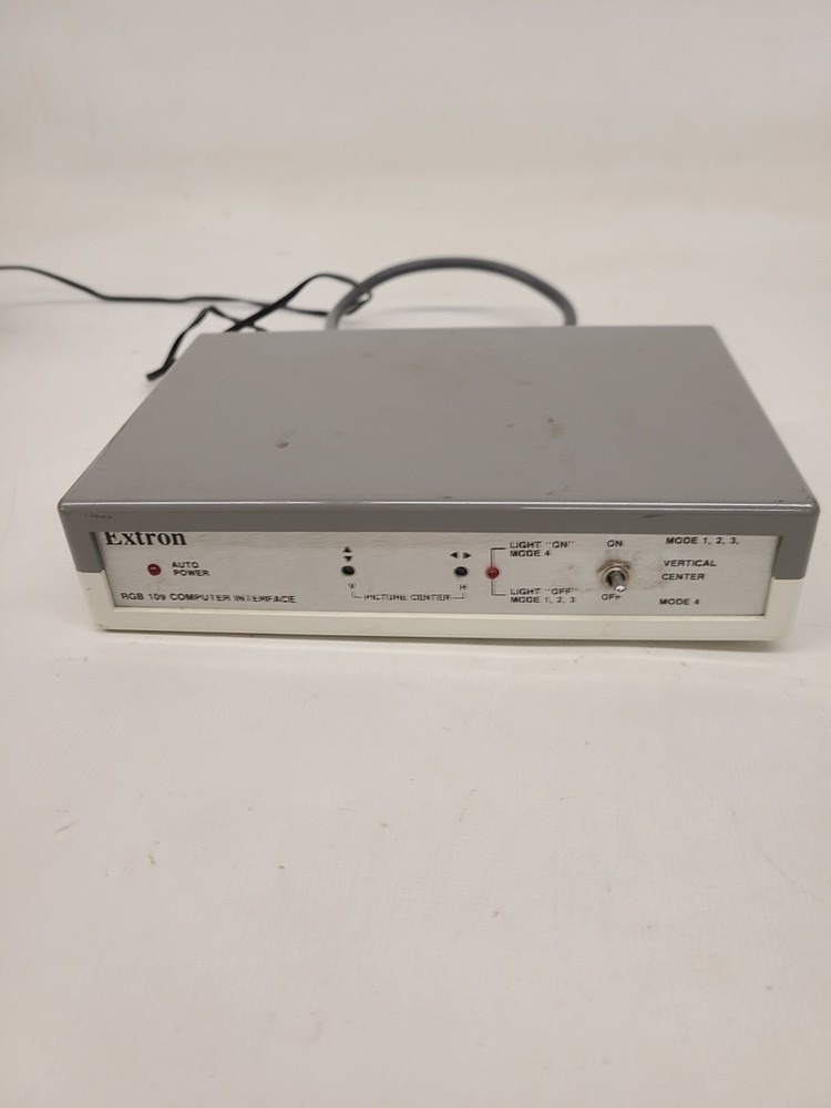 EXTRON RGB 109 COMPUTER INTERFACE TO VIDEO INTERFACE